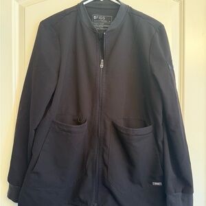 Figs Black Technical Collection Jacket